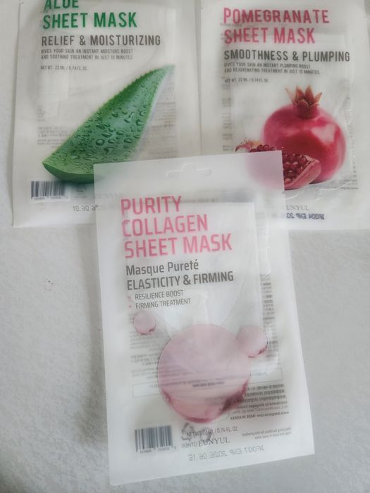 Крем маски по уходу за кожей лица Корея