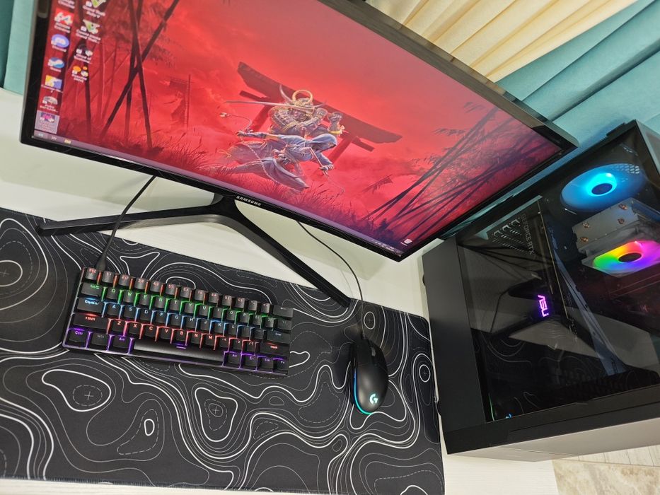Мощный игровой компьютер Core i5 12400f, RTX3070 8Gb, ОЗУ 16Gb, SSD 1T