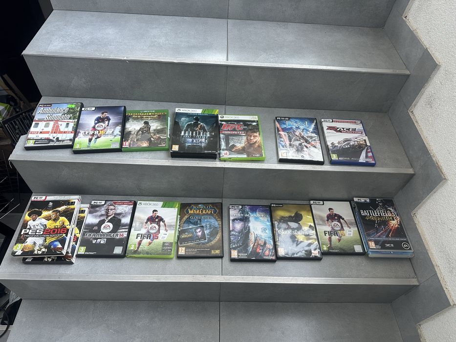 jocuri video pentru console si pentru pc, dm pentru detalii