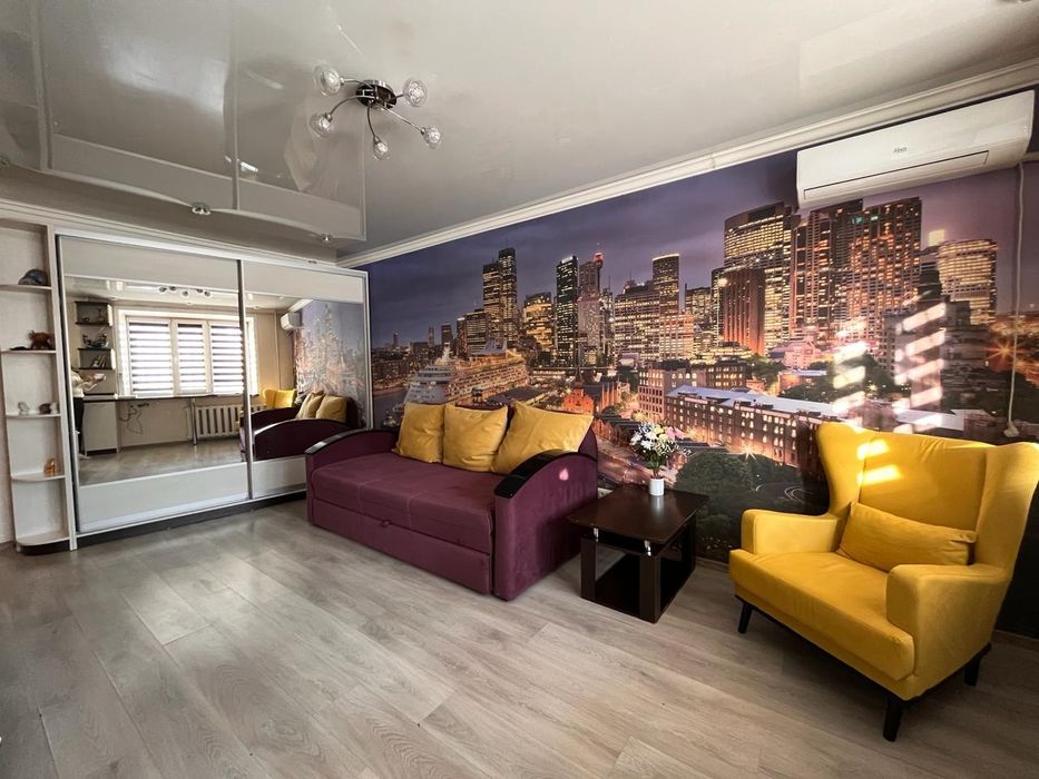 Стильная студия .кондиционер , смарт