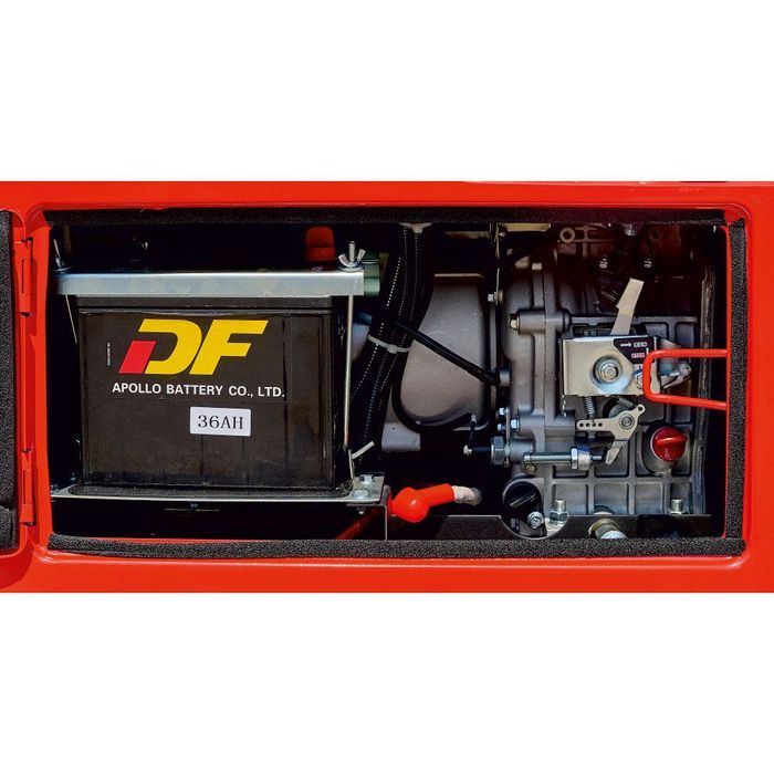 Generator portabil GN7000dE carcasat cu roti Pmax 7.0kW/230V