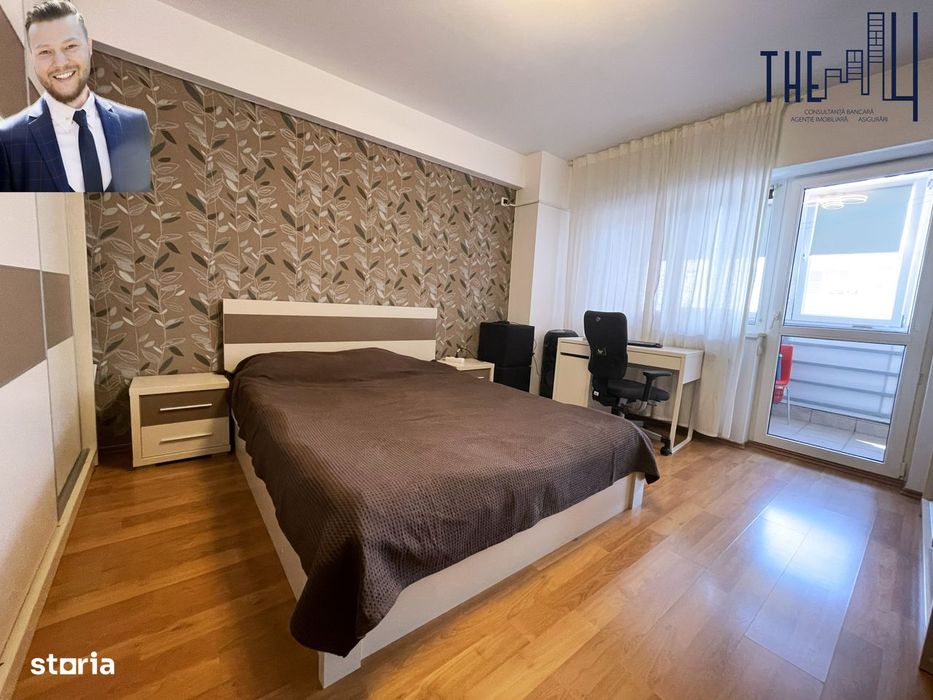 *2 Camere(67 mp) DECOMANDAT + Parcare *Mobilat si Utilat *Confort City