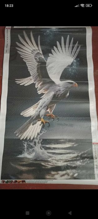 Tablou cu "diamante".