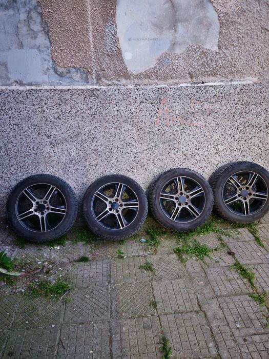 Джанти с гуми 5х110 16 цола със зимни гуми 205/55/16 зимни