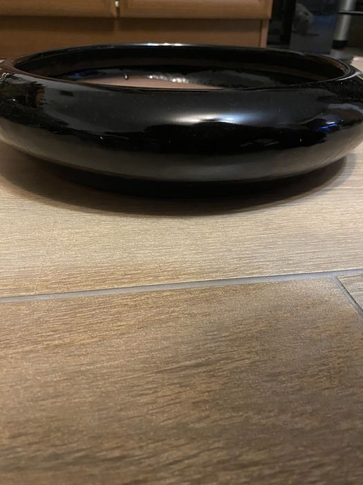 Vas mare din teracotă pentru bonsai ; Vas din bronz  pentru bonsai