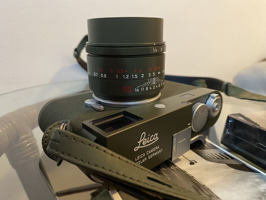 Leica M11-P safari kit cu Summilux 50mm safari (cf)