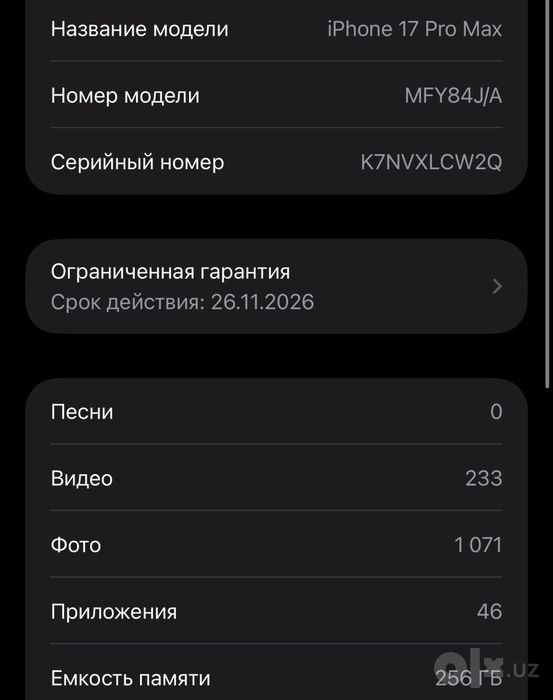iPhone 17 pro max