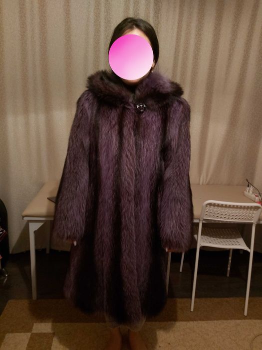 Шуба енот 48-52 разм