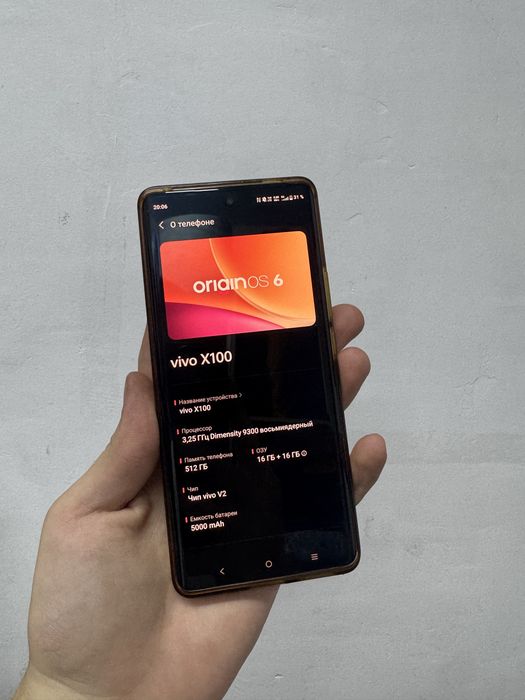Vivo x100 16/512
