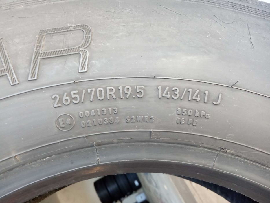 1 гума за ремарке 265/70R19.5 TruckStar 143/141J M+S 16PR FRT DOT4921