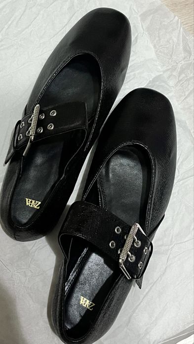 Балетки ZARA черные