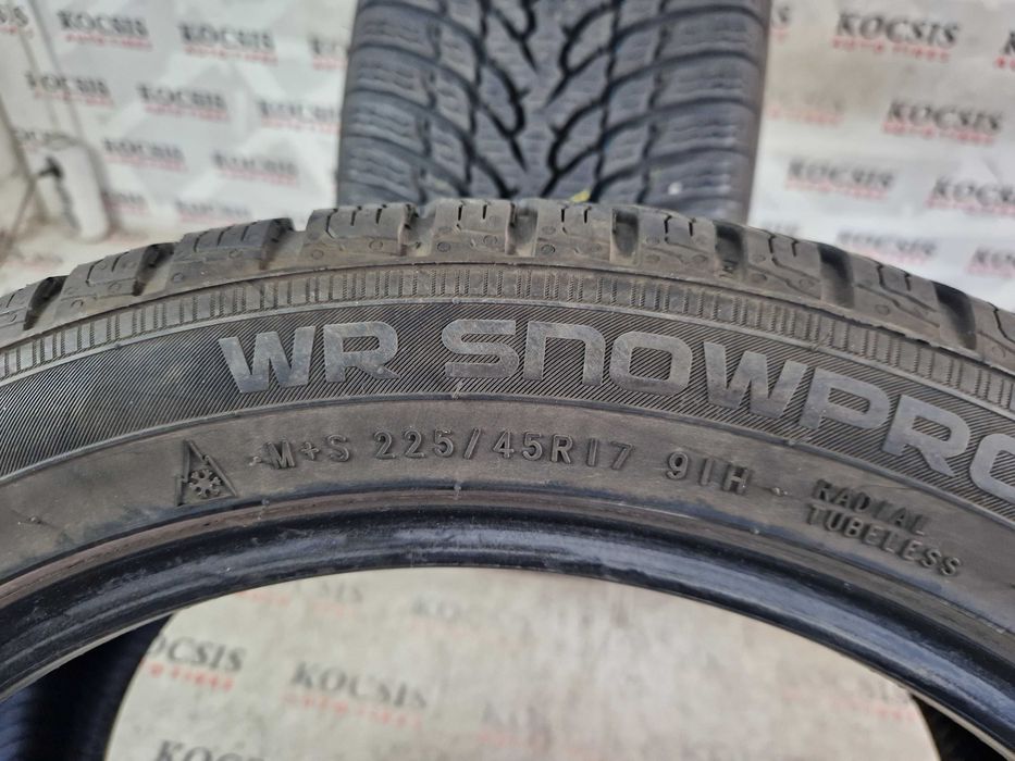 Anvelope second hand m+s 225 45 17 Nokian
