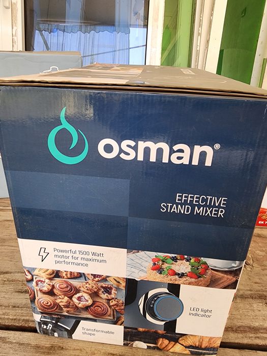 Osman aralashtirgich 8 Litrli  3 hil nasatkasi bor