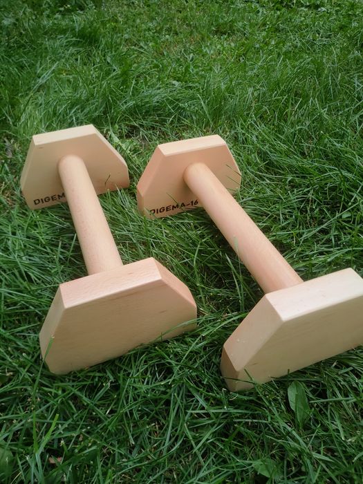 Гимнастически стойки от бук / Parallettes