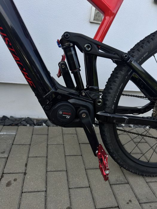 Bicicleta moustache full suspension electrica e-bike