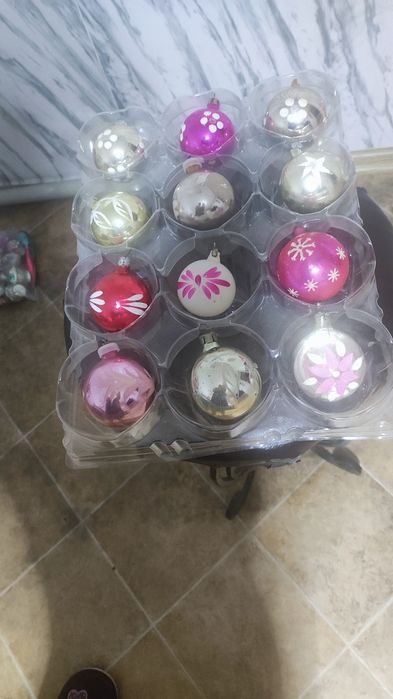 Елочные игрушки. Шары.советские