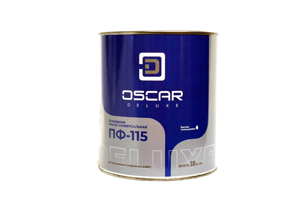 Эмаль ПФ-115 оқ Oscar – 0.8 кг ва 3 кг Оптом