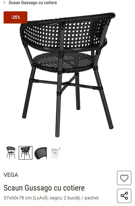 Scaune gradina/ Scaune outdoor