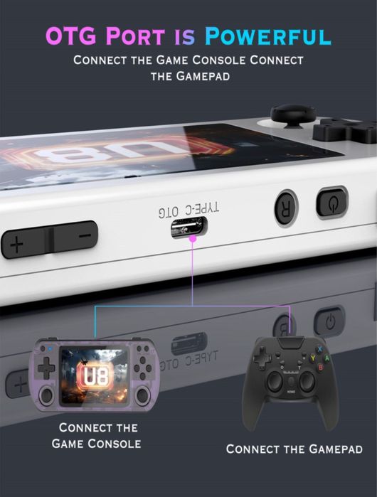 Игровая приставка , портативная консол , 64гб модел U8 оргинал