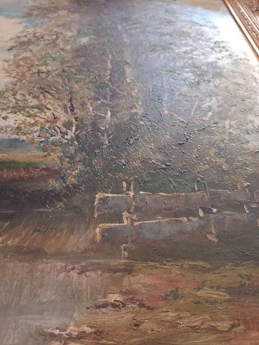 Tablou pictura panza vechi