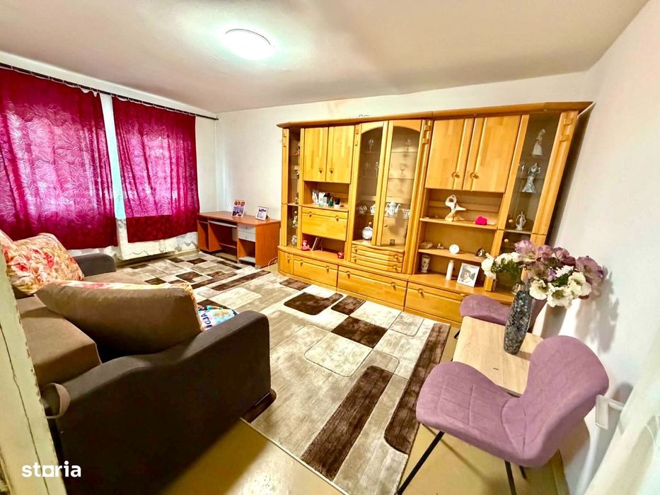 Apartament 3 camere, parter, mobilat, 66mp