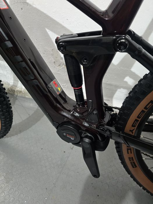 Cube stereo hybrid 140 hpc карбонов планински велосипед