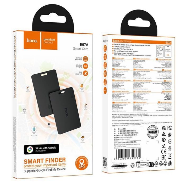 GPS Tracker Android, Hoco Smart GPS Locotor, ГПС Навигатор для Андроид