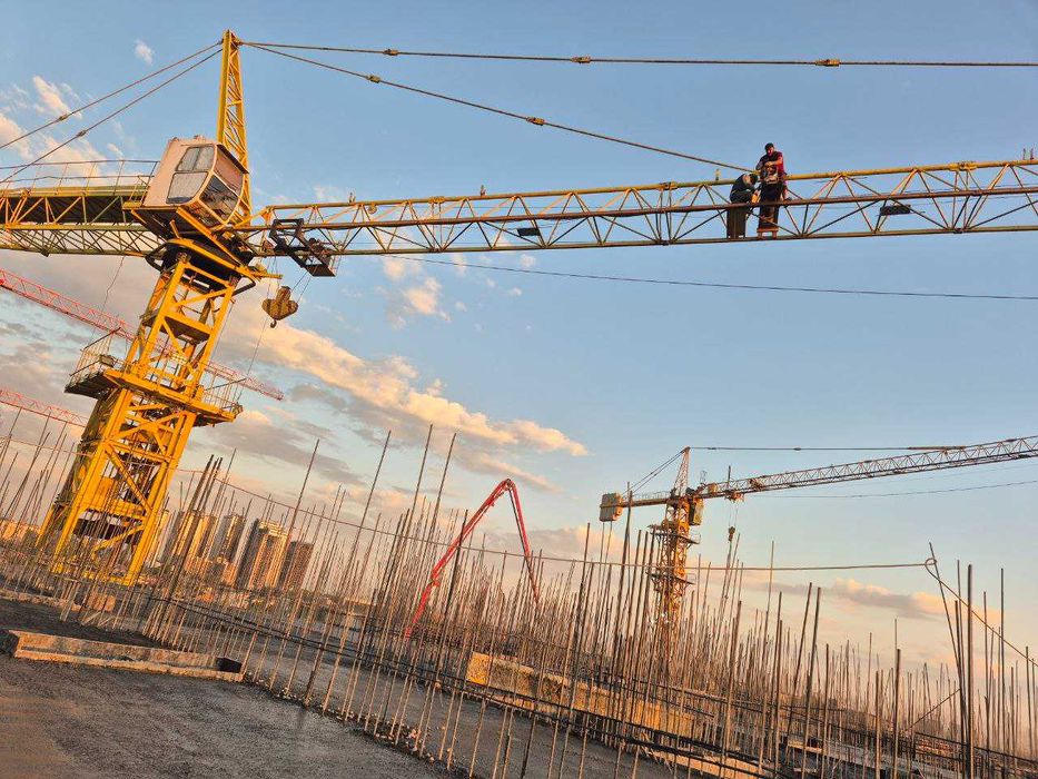 Продаётся и сдаётся башенные краны QTZ63, 6 т, 8 т, 10т