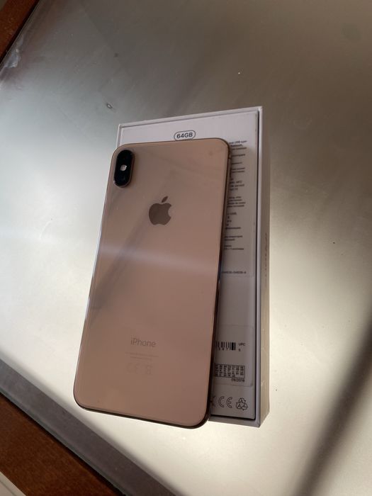 iPhone X MAX  gold