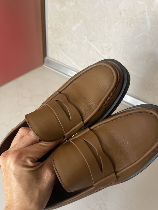 Кожени обувки Arket естествена кожа