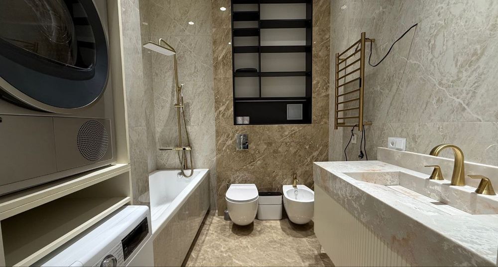 СРОЧНО! ПРОДАЁТСЯ 
4/3/9  квартира в Новостройке ЖК «Mirabad Avenue»
М