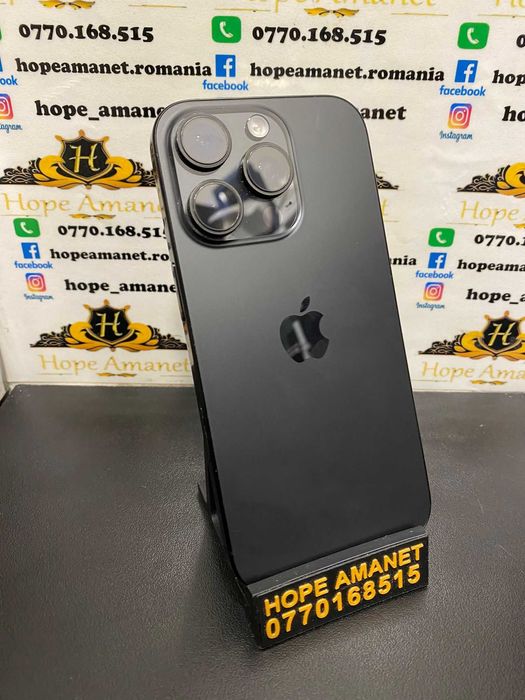 Hope Amanet P3 Iphone 16 pro / 128 GB / 93% BATERIE