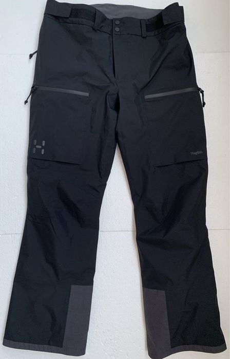 Pantaloni schi, snowboard Haglofs Latnja GTX nr L, noi