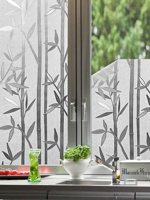 3D декоративные наклейки на окна с Америки. размер 100*45