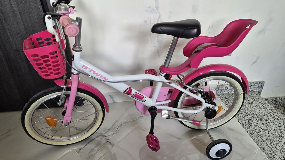 BTWIN 16 инча розово