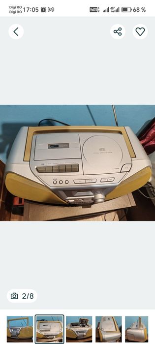 Radio casetofon Panasonic