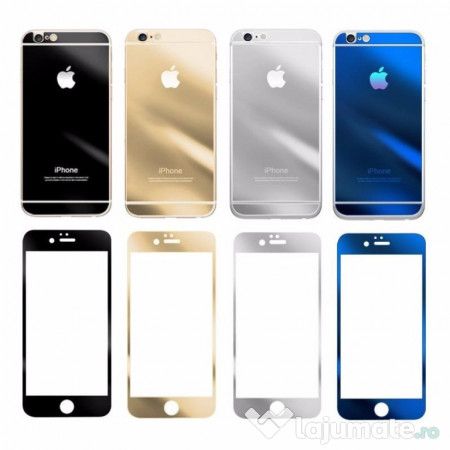 Folie sticla fata spata full Iphoe 5/5s,6/6s/6+,7/7s/7+,8/8+,