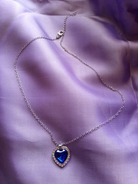 Колие с кристали Сърцето на океана