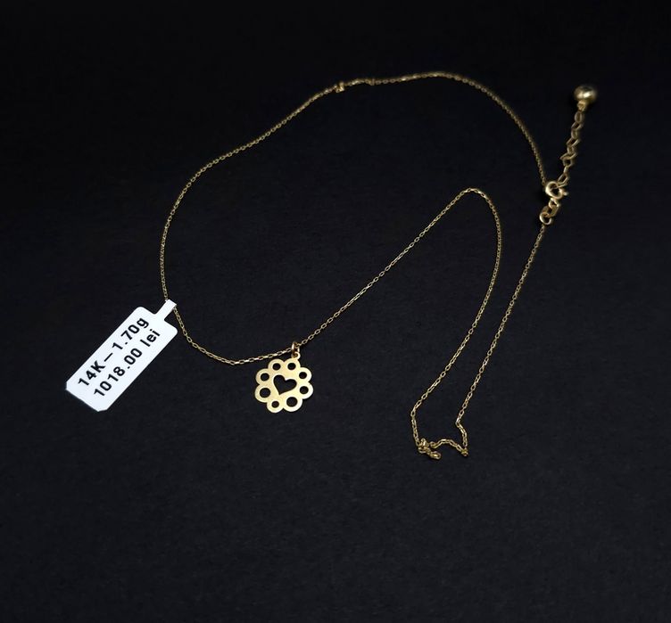 Bijuteria Royal lant din aur 14k 1.70 gr