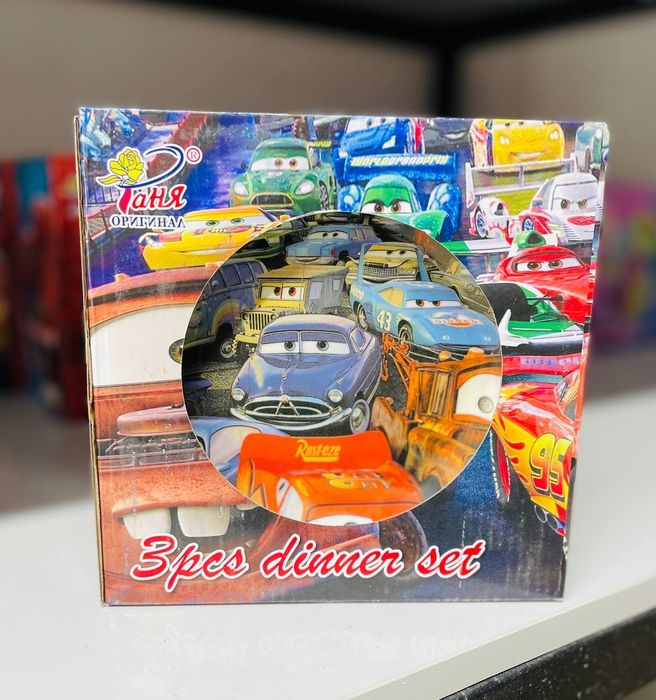 Детский набор посуды 3в1