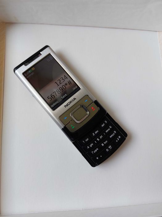 Nokia 6500 slide argint decodat orig Ungary stare f buna putin utiliza