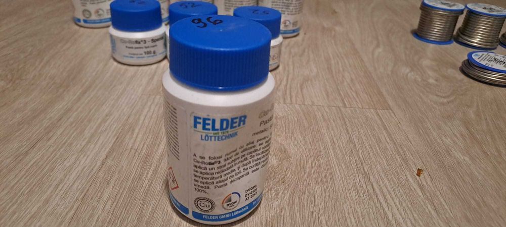 Vand Fludor pentru Cupru si Pasta decapanta pentru Cupru