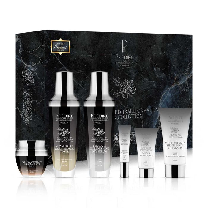 Козметика:
Predire Paris Black Orchid Skin Collection