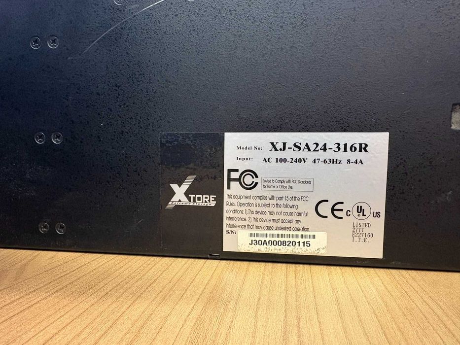 Xtore XJ-SA24-316R 3U JBOD за 16 диска SAS/SATA, 2 захранвания