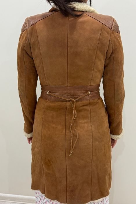 Зимняя Дубленка б/у.