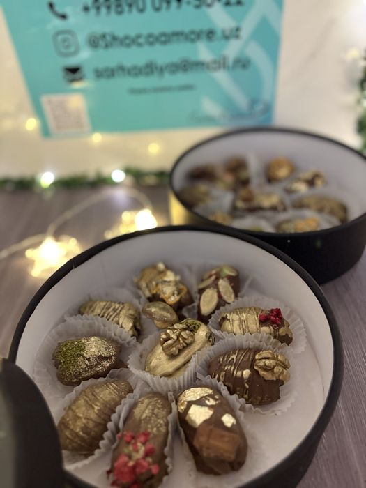 Финики в шоколаде Хурмо