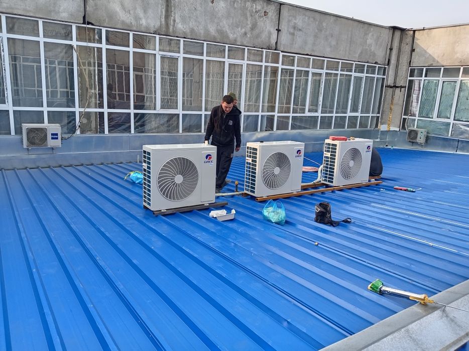 Установка кондиционера и ремонт холодильник