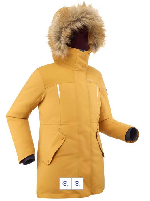 Geaca drumetie copii QUECHUA 8-9 ani 131-140 cm.