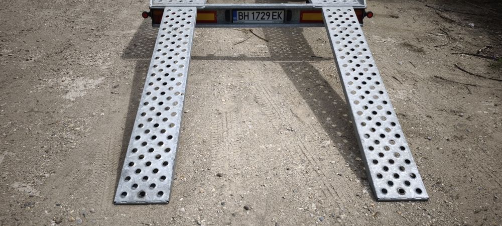 Стоманени пътеки рампи стават за багерчета и д-р.