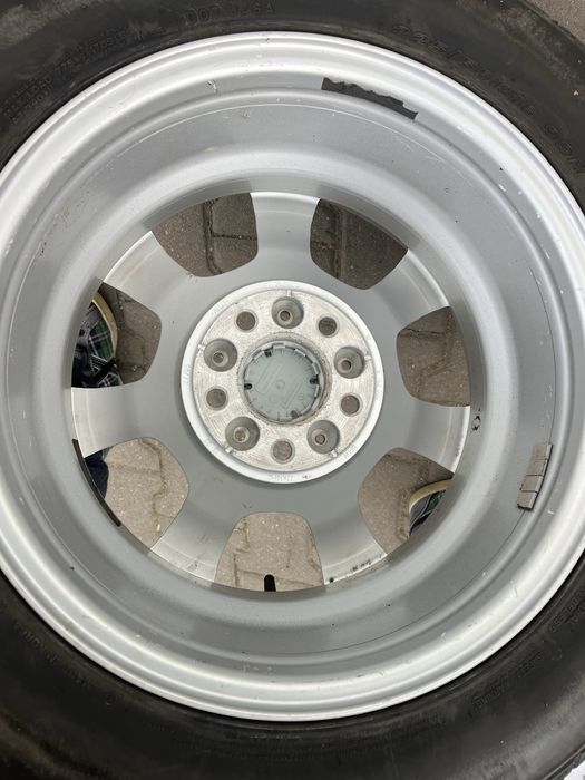Jante aliaj 5x120mm,  anvelope 225/55 R16, BMW E60, E61, E90, F30, F31